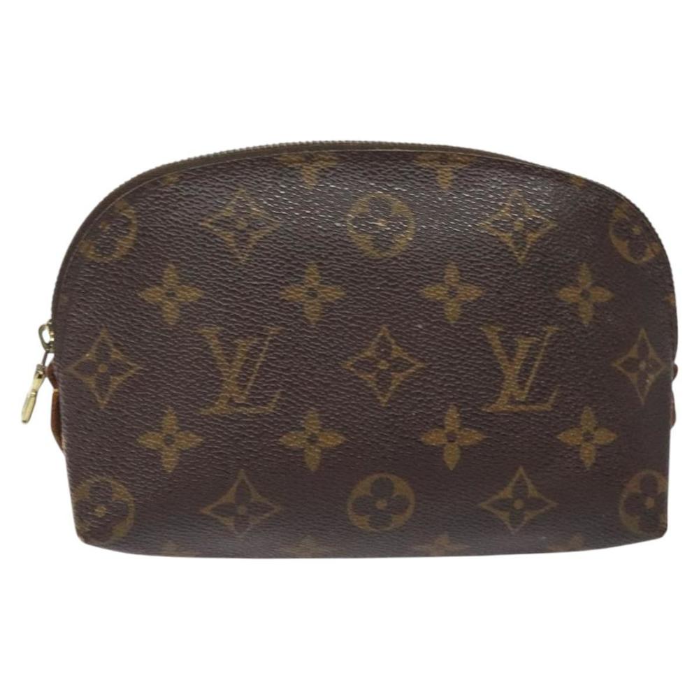 LOUIS VUITTON Monogram Pochette Cosmetic PM Cosmetic Pouch M47515 LV Auth fm4619 - Picture 13 of 16